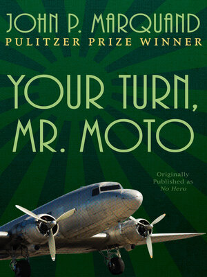 Your Turn, Mr. Moto - ebook